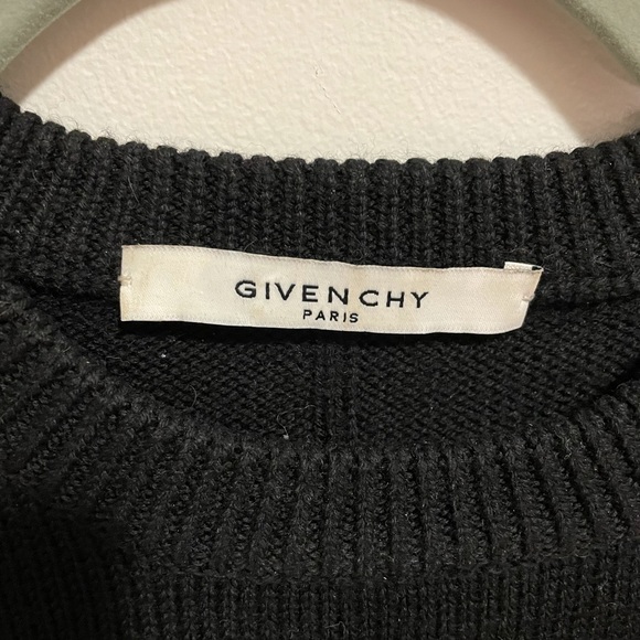 NWT Givenchy Logo-stripe intarsia sweater - Picture 5 of 7